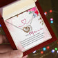 To my Mother in Law - Interlocking Hearts Necklace