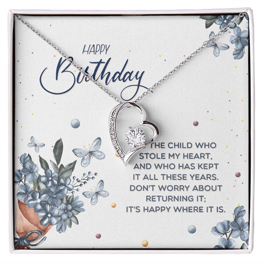 Happy birthday - Forever Love Necklace