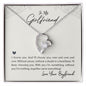 To My Girlfriend - Forever Love Necklace