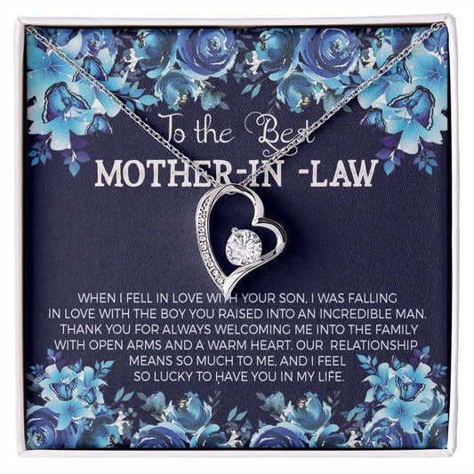 To My Mother in law - Forever Love Necklace