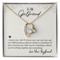 To My Girlfriend - Forever Love Necklace